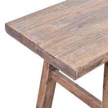 Vivas Reclaimed Elm Wood Bedroom Bench